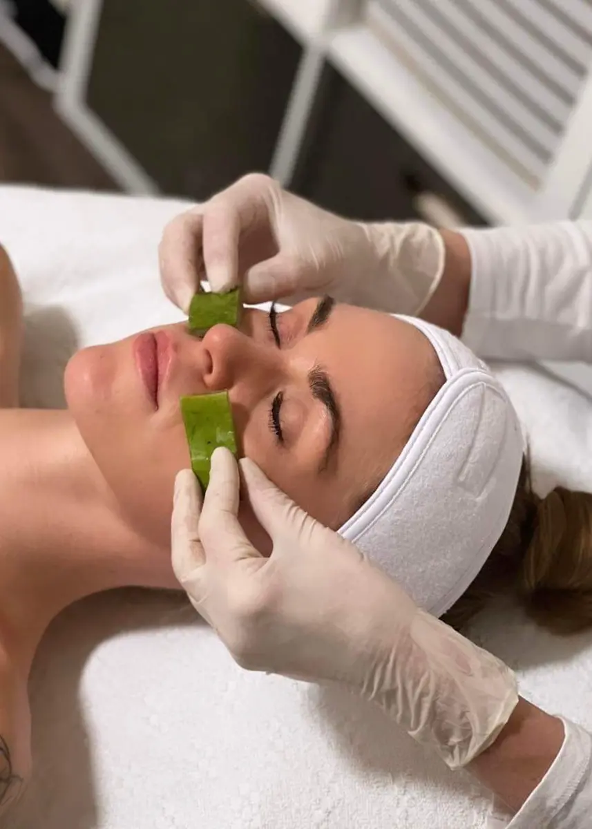Aloe Vera Facial Massage Add On