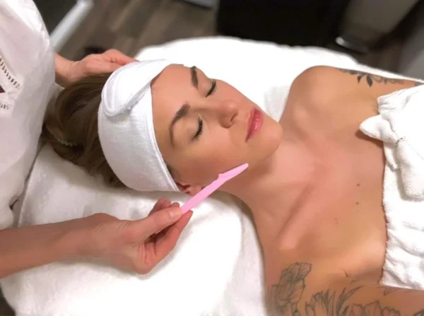 02.Organic Herbal Facial + Dermaplaning